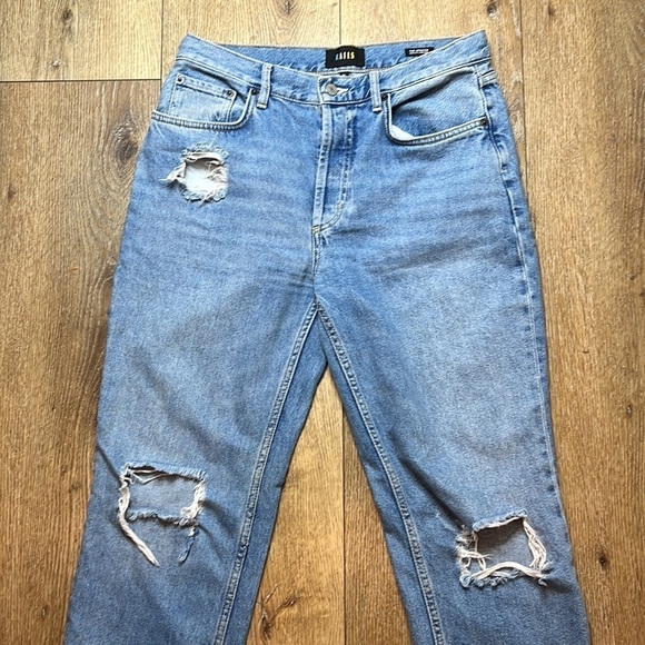 Rails The Atwater Slouchy Straight Distressed Jeans Size 27 - Picture 4 of 9